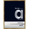 Nielsen aluminium cadre photo Alpha TCSC 18x24 cm brushed amber