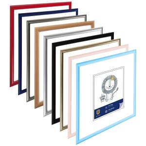 Cadre plastique Henzo Napoli 10x10 cm bleu clair