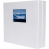 HNFD Album photo Lona blanc lin 1000 photos 34,5x33 cm 168 pages noires