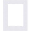 Passe-partout 30x30 cm pour 20x20 cm extra blanc