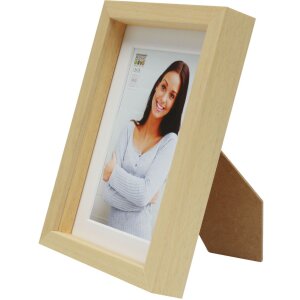 Cadre objet 3D Deknudt S223H1P1 naturel 13x18 cm