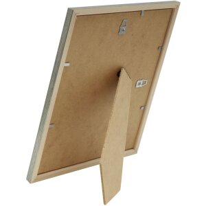 S236D1 Cadre en bois argenté 13x18 cm