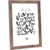 Cadre en bois S45RH3AR brun 10x15 cm verre antireflet
