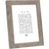 Cadre en bois Deknudt S45RH7AR gris-beige 10x15 cm verre antireflet