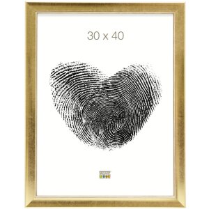 Cadre en bois S45YA1 or 40x50 cm verre normal