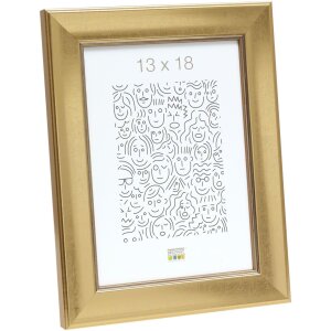 Cadre en bois S45YA1 or 21x30 cm verre antireflet