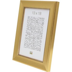 Cadre en bois S45YA1 or 21x30 cm verre antireflet