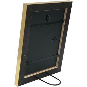 Cadre en bois S45YA1 or 21x30 cm verre antireflet