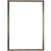 Cadre photo en toile S46V argent 30x40 cm