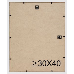 S236D1 Cadre en bois argenté