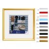 Cadre plastique Henzo Napoli 40x40 cm or