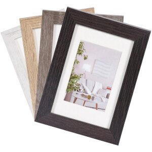 Cadre photo Moderne 60x80 cm brun foncé
