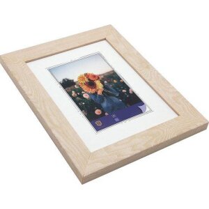 WPC cadre photo Dahlia 15x20 cm blanc