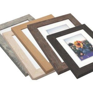 WPC cadre photo Dahlia 15x20 cm blanc