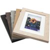 WPC cadre photo Dahlia 15x20 cm blanc