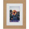 WPC cadre photo Dahlia 15x20 cm nature