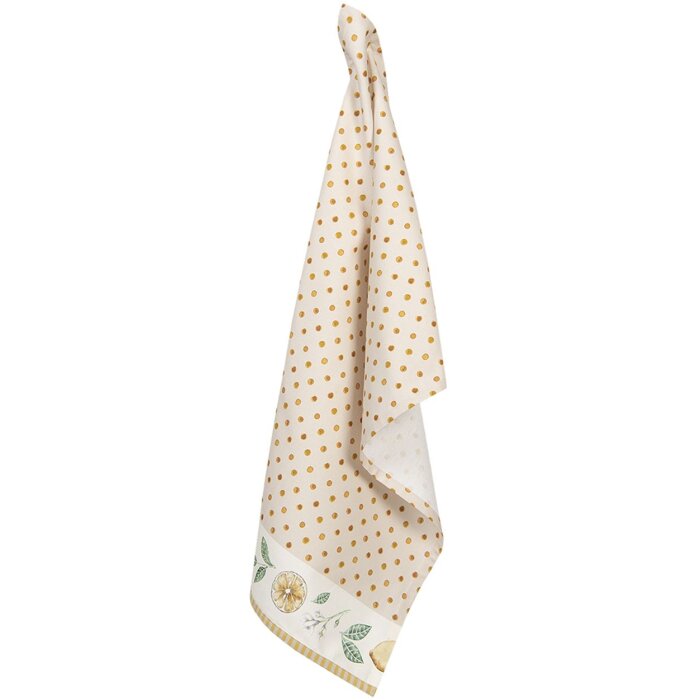 Linge de cuisine 50x70 cm beige LEL42