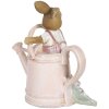 Décoration Lapin 10x6x11 cm rose 6PR3304