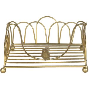 Porte-serviettes 20x20x9 cm or 60057GO