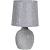 Lampe de table Ø 15x26 cm E14-max 1x40W gris 6LMC0014