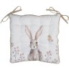 Coussin de chaise avec mousse 40x40 cm beige REB29