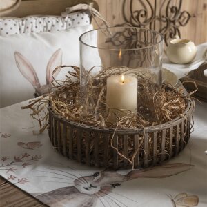 Nappe 100x100 cm beige REB01
