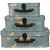 Décoration Valises (set de 3) 30x21x9-25x18x9-20x16x8 cm multicolore 64753