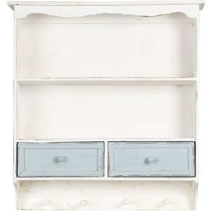 Clayre & Eef Étagère murale 56x13x60 cm...