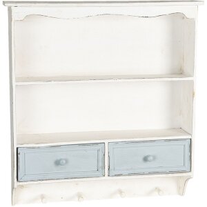 Clayre & Eef Étagère murale 56x13x60 cm...
