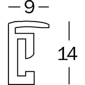 Walther cadre plastique New Lifestyle 15x15 cm or