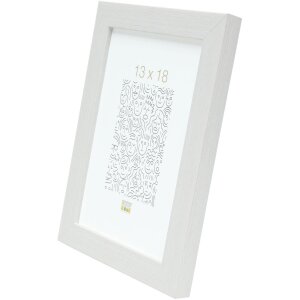 Cadre plastique Deknudt S41VF1 blanc 20x30 cm verre antireflet