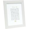 Cadre plastique Deknudt S41VF1 blanc 20x30 cm verre antireflet