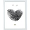 Cadre plastique S41VK blanc 15x20 cm verre premium