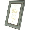 Cadre photo S46XF vert-gris 20x30 cm
