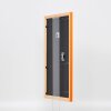 Effect cadre en bois profil 89 saumon 10x10 cm verre normal