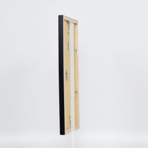 Cadre en bois Effect Profil 2070 Verre antireflet 10x10 cm noir