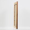 Cadre en bois Effect 2400 brun 10x10 cm verre antireflet