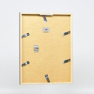 Cadre en bois Effect Profil 35 brun 10,5x14,8 cm verre normal
