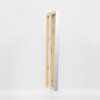 Cadre en bois Top Cube 10,5x14,8 cm argenté verre normal