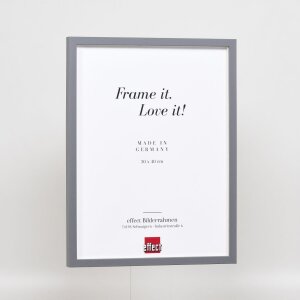 Cadre en bois Effect Profil 35 anthracite 10,5x14,8 cm verre normal + entretoise