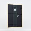 Cadre Effect en bois massif profil 20 or 13x13 cm verre antireflet