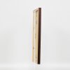 Effect cadre en bois profil 33 wengé 13x13 cm verre normal