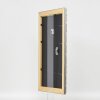 Effect cadre en bois profil 94 argent 13x13 cm verre normal