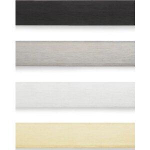 Cadre aluminium ALULINE - 21x29,7 cm - acier DIN A4