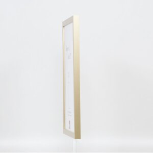 Cadre en bois Top Cube 13x18 cm or verre normal