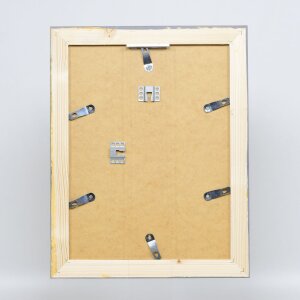 Effect Cadre photo en bois massif 2240 gris 13x18 cm verre normal