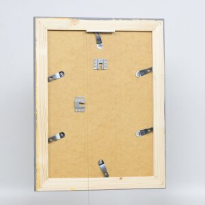 Effect Cadre photo en bois massif 2240 gris 13x18 cm verre normal