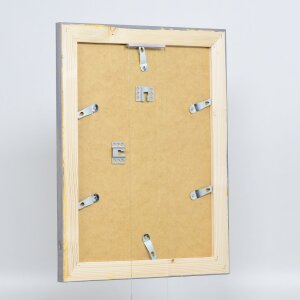 Effect Cadre photo en bois massif 2240 gris 13x18 cm verre normal