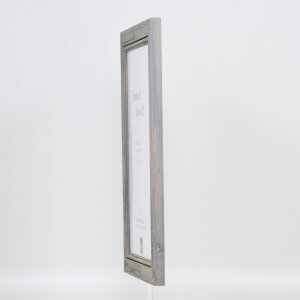 Effect Cadre photo en bois massif 2240 gris 13x18 cm verre normal