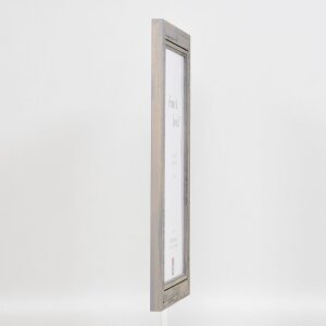 Effect Cadre photo en bois massif 2240 gris 13x18 cm verre normal